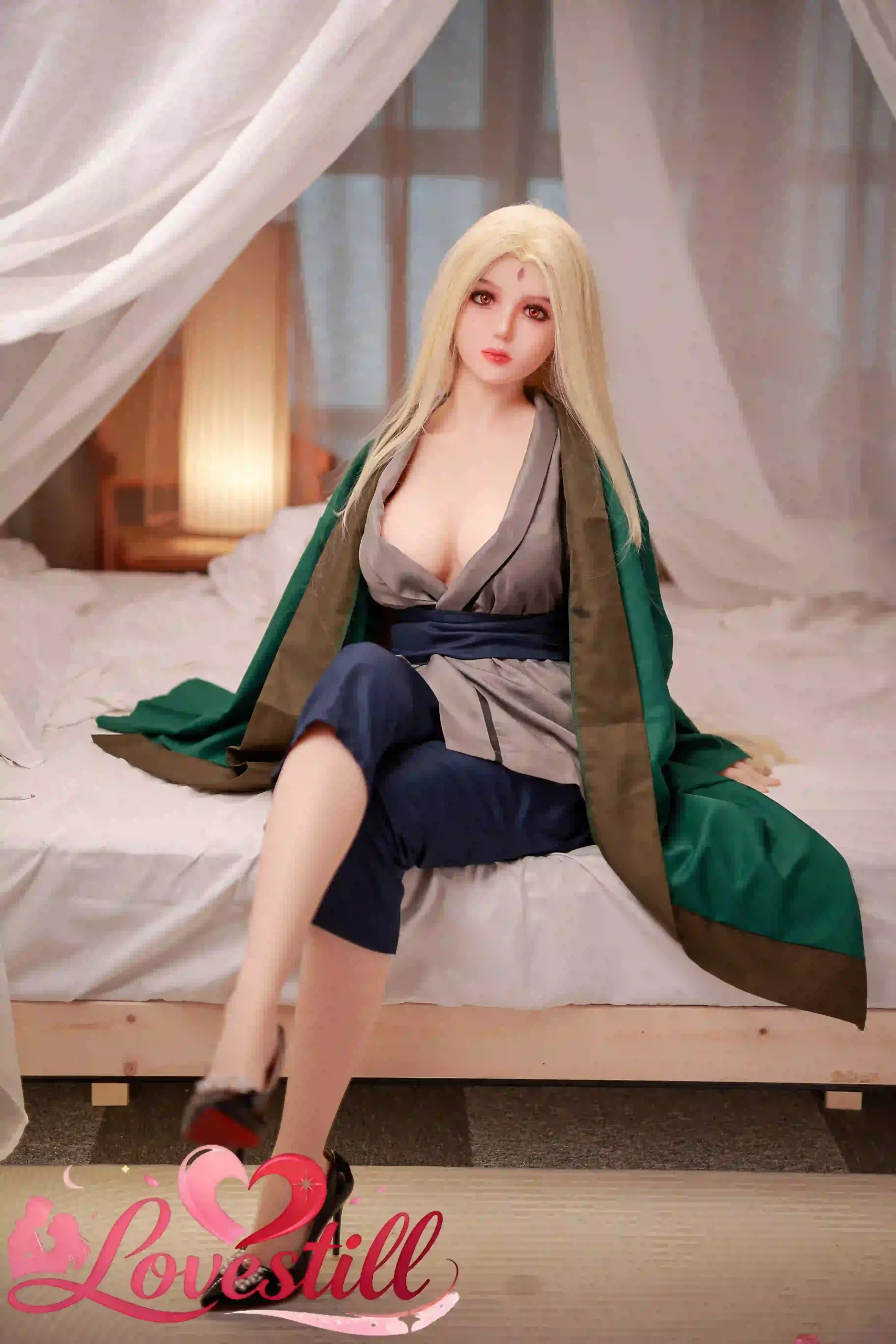 【日本倉庫在庫・即納】綱手風 158cm 高級TPEラブドール｜ゼリー胸3穴・自立加工・ステンレス新（身長158cm・TPE製・3穴・日本国内即納）｜lovestill 正規品｜サムネイル5