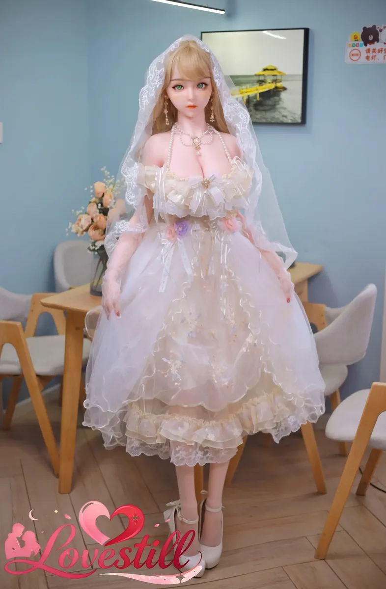  ラブドール 157cm シリコンヘッド×TPEボディ｜清楚系・ゼリー胸2穴・自立可能の等身大リアル（身長157cm・シリコンTPEハイブリッド・2穴・日本国内即納）｜Lovestill 正規品｜サムネイル5