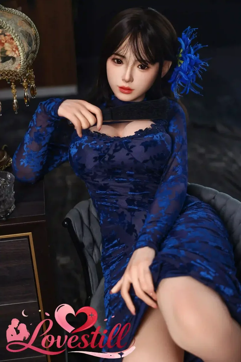 日本倉庫即納 知的クール系 リアルドール 163cm シリコンヘッド×TPEボディ｜ゼリー胸2穴・精（身長163cm・シリコンTPEハイブリッド・2穴・日本国内即納）｜Lovestill 正規品｜サムネイル3