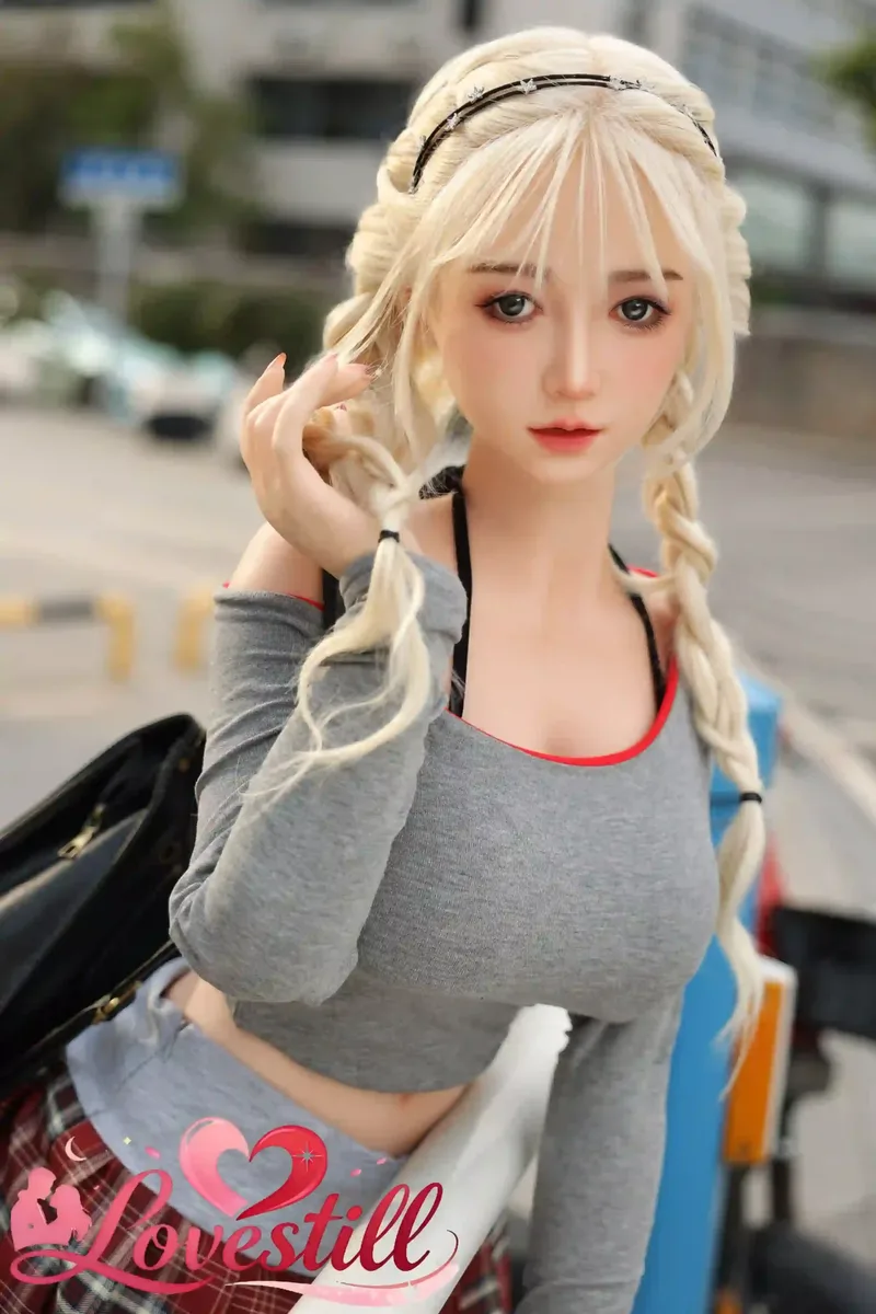  ラブドール 163cm シリコンヘッド×TPEボディ｜透明感あふれる・ゼリー胸2穴・自立可能の等身（身長163cm・シリコンTPEハイブリッド・2穴・日本国内即納）｜Lovestill 正規品｜サムネイル3