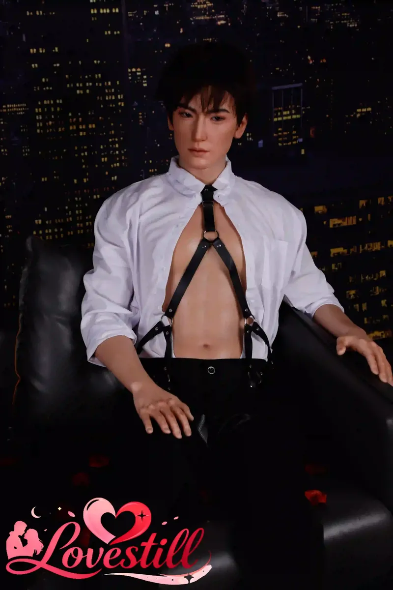 178cm 男性ボディ メンズドール｜フルシリコン・ディルド20cm・アナル対応の等身大男性リアルドール