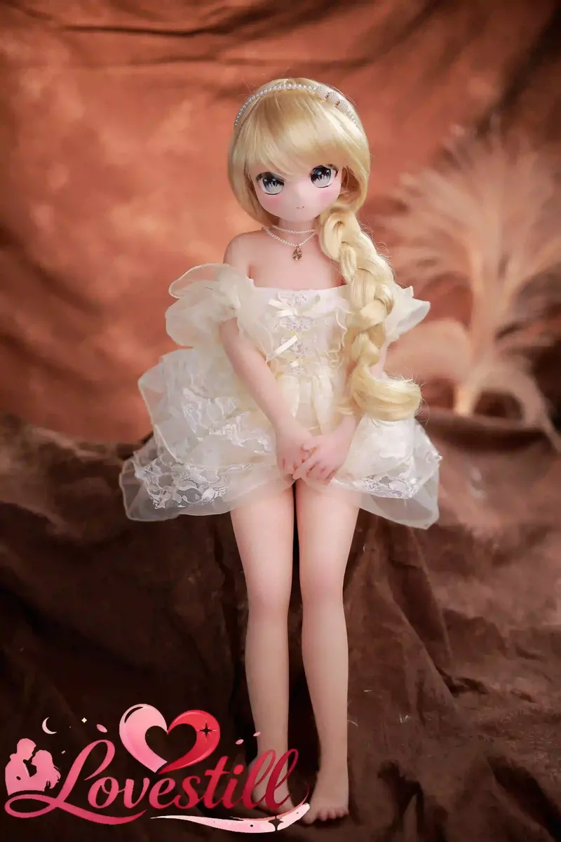 84cm ミニドール 編み込みブロンド｜1穴・約8kg・飾って楽しめる小型アニメドール（身長84cm・TPE製・1穴）｜Lovestill 正規品｜メイン画像