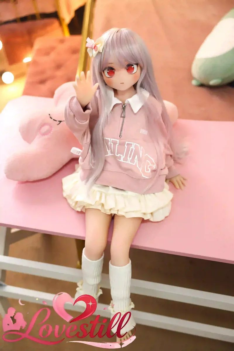 84cm ミニドール シルバーヘア×レッドアイ｜1穴・約8kgのコンパクトアニメドール（身長84cm・TPE製・1穴）｜Lovestill 正規品｜メイン画像